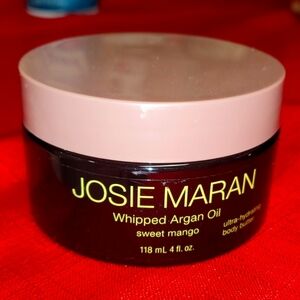 Josie Maran 4 oz whipped organ oil body butter Sweet Mango SEALED